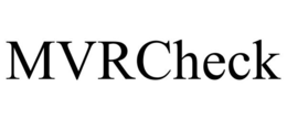 MVRCHECK trademark