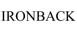 IRONBACK trademark