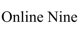 ONLINE NINE trademark