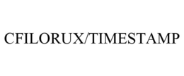 CFILORUX/TIMESTAMP trademark