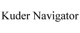 KUDER NAVIGATOR trademark