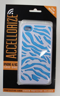ACCELLORIZE IPHONE 4/4S CLASSIC SERIES EXTRA PROTECTION PROTECTIVE CASE SCREEN PROTECTOR INCLUDED trademark