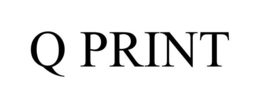 Q PRINT trademark