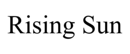 RISING SUN trademark