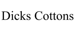 DICKS COTTONS trademark