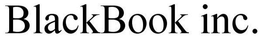BLACKBOOK INC. trademark