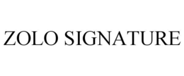 ZOLO SIGNATURE trademark