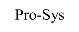 PRO-SYS trademark