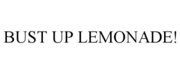BUST UP LEMONADE! trademark