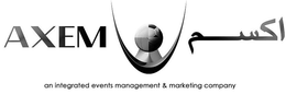 AXEM AN INTEGRATED EVENTS MANAGEMENT & MARKETING COMPANY trademark