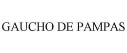 GAUCHO DE PAMPAS trademark