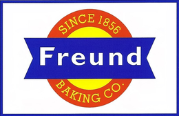 SINCE 1856 FREUND BAKING CO. trademark