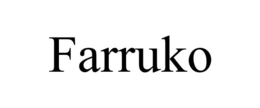 FARRUKO trademark