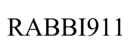 RABBI911 trademark