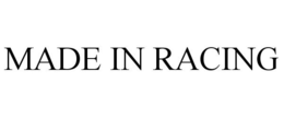 MADE IN RACING trademark