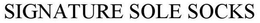 SIGNATURE SOLE SOCKS trademark