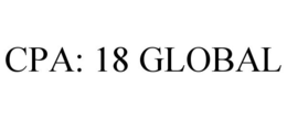 CPA: 18 GLOBAL trademark