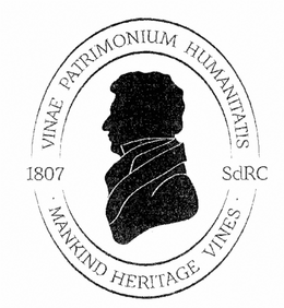 VINAE PATRIMONIUM HUMANITATIS 1807 SDRC · MANKIND HERITAGE VINES · trademark
