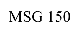 MSG 150 trademark