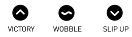 VICTORY WOBBLE SLIP UP trademark