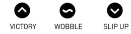 VICTORY WOBBLE SLIP UP trademark