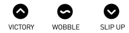 VICTORY WOBBLE SLIP UP trademark