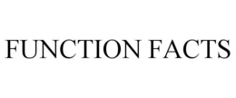 FUNCTION FACTS trademark
