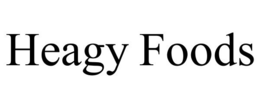 HEAGY FOODS trademark