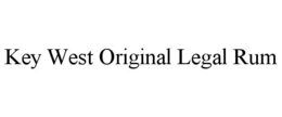 KEY WEST ORIGINAL LEGAL RUM trademark