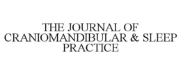 THE JOURNAL OF CRANIOMANDIBULAR & SLEEP PRACTICE trademark