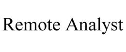 REMOTE ANALYST trademark