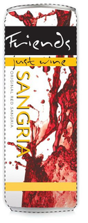 FRIENDS JUST WINE SANGRIA ORIGINAL RED SANGRIA FROM SPAIN trademark