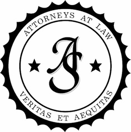 ATTORNEYS AT LAW VERITAS ET AEQUITAS AS trademark
