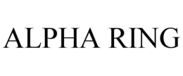 ALPHA RING trademark