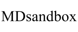 MDSANDBOX trademark
