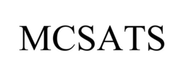 MCSATS trademark
