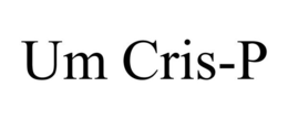 UM CRIS-P trademark