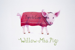 DARE TO CARE WILLOW-MIA PIG trademark