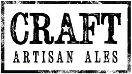 CRAFT ARTISAN ALES trademark