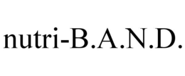 NUTRI-B.A.N.D. trademark