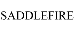 SADDLEFIRE trademark