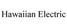 HAWAIIAN ELECTRIC trademark