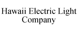 HAWAII ELECTRIC LIGHT COMPANY trademark
