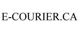 E-COURIER.CA trademark