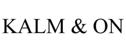 KALM & ON trademark