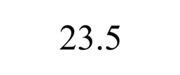 23.5 trademark