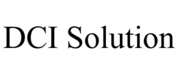 DCI SOLUTION trademark