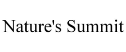 NATURE'S SUMMIT trademark