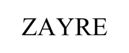 ZAYRE trademark