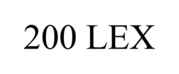200 LEX trademark
